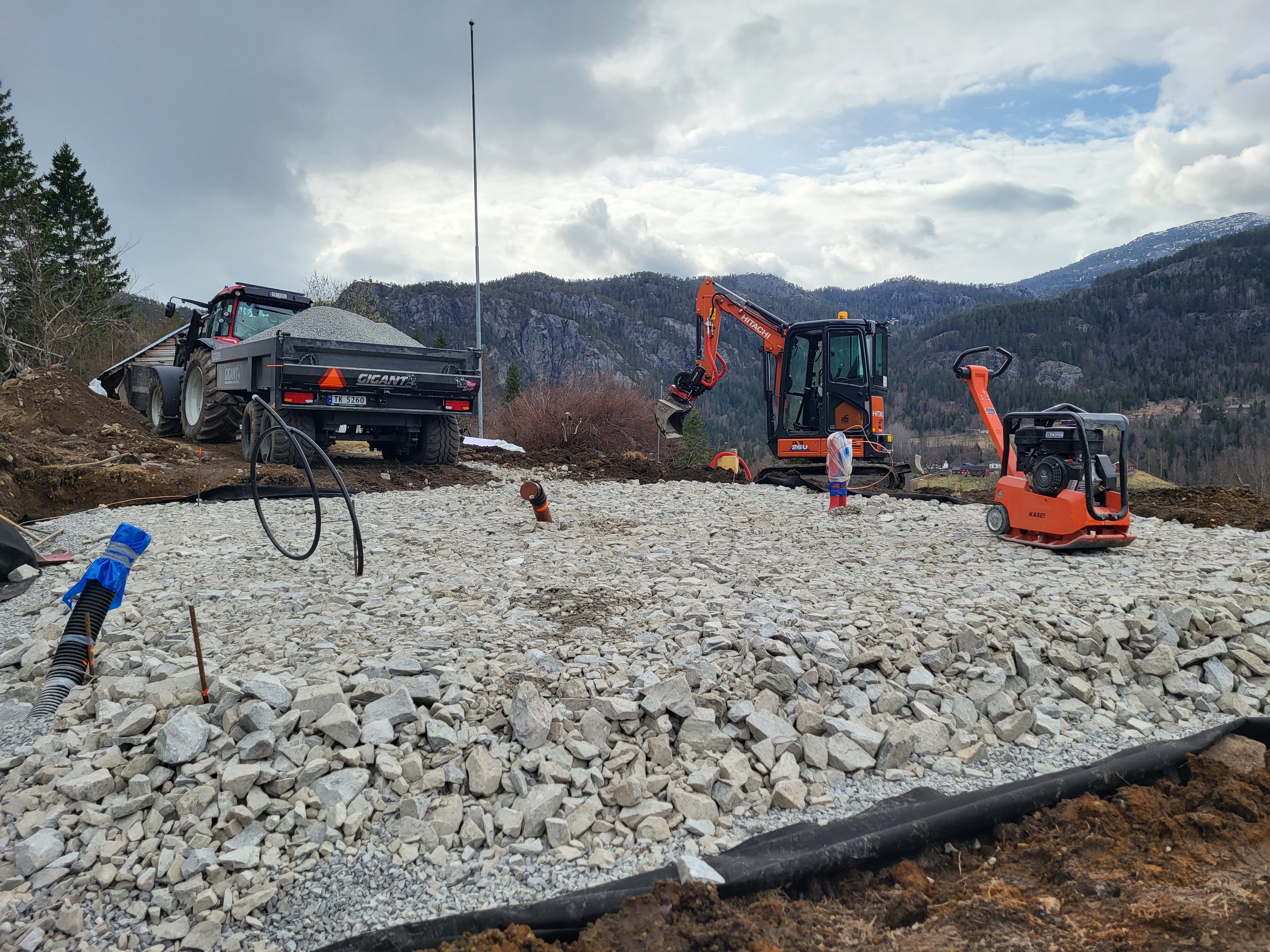 Graving og Transport